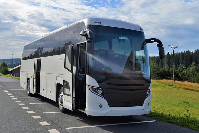 portland charter bus rental